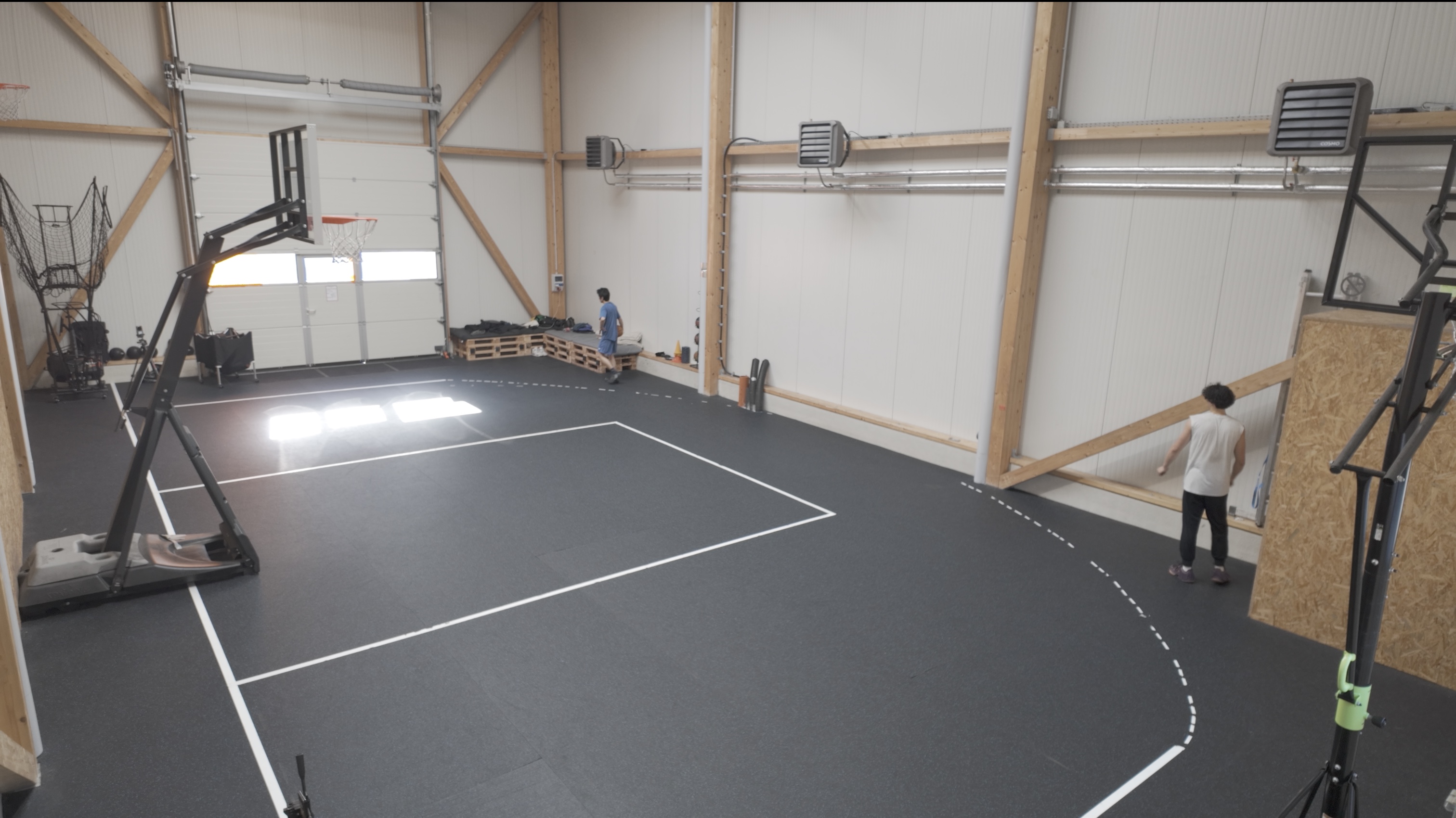 Training hall Berlin – Basketball court HOOPKULTUR